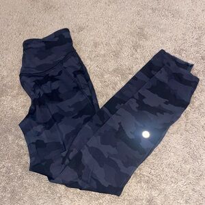 Lululemon Base Pace Camo Leggings